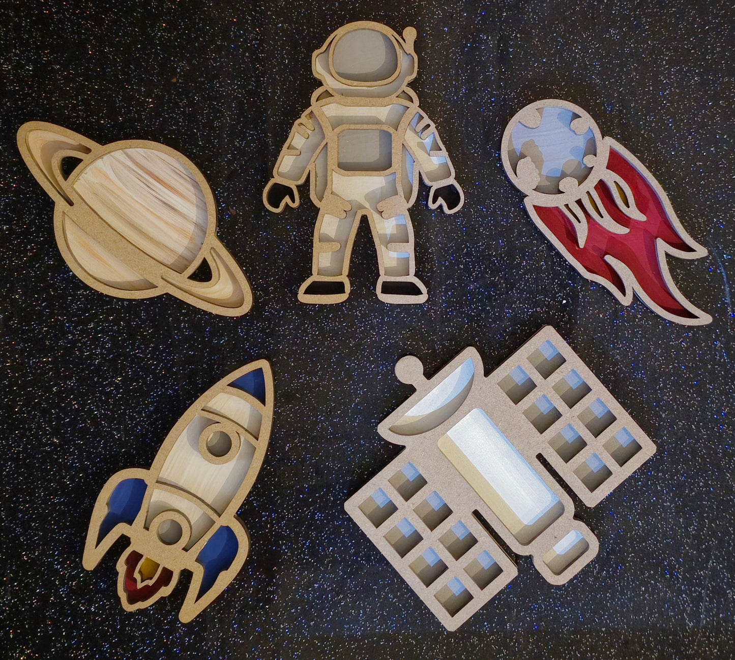Space Tinker trays
