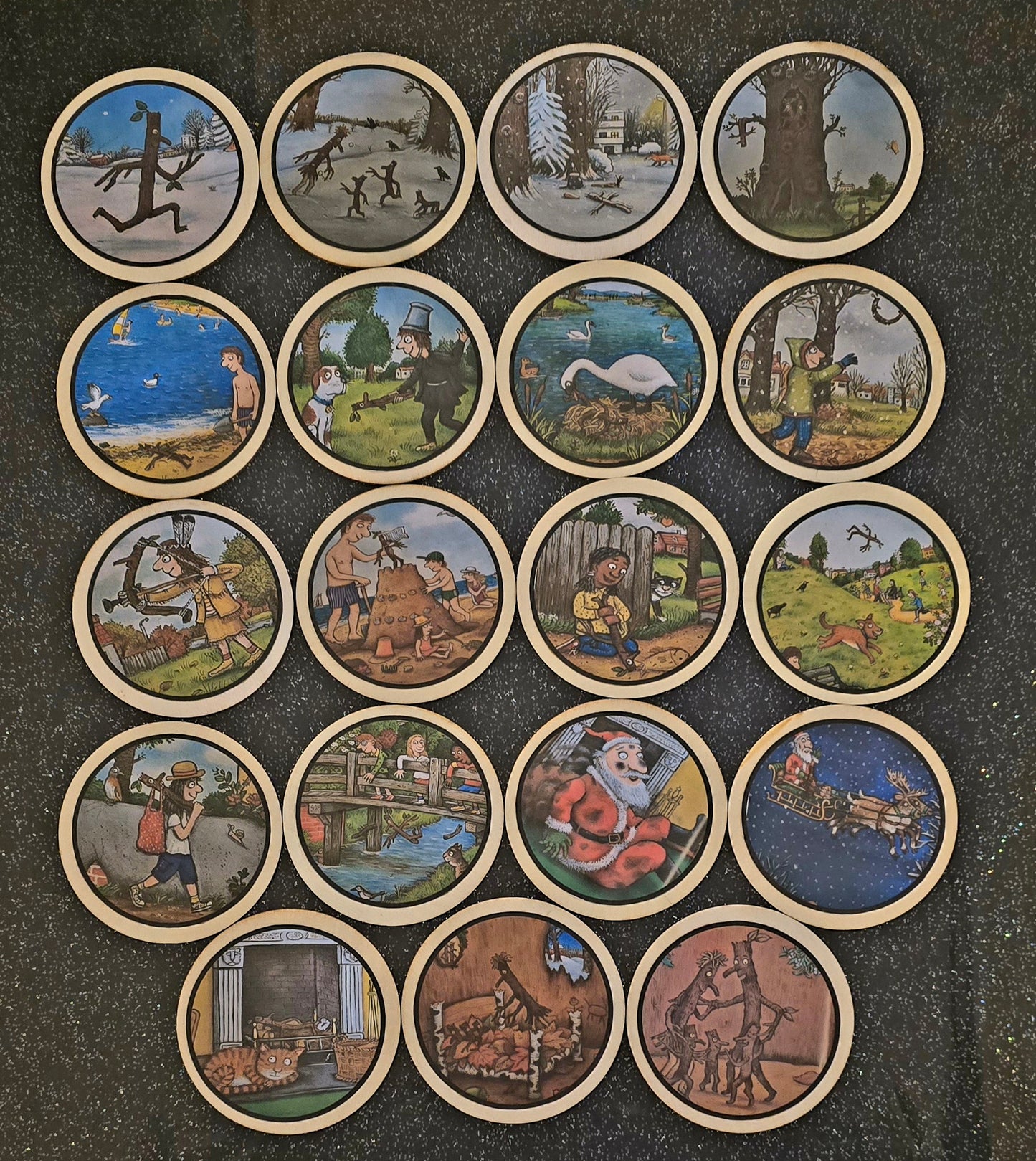 Stickman Learning Disks
