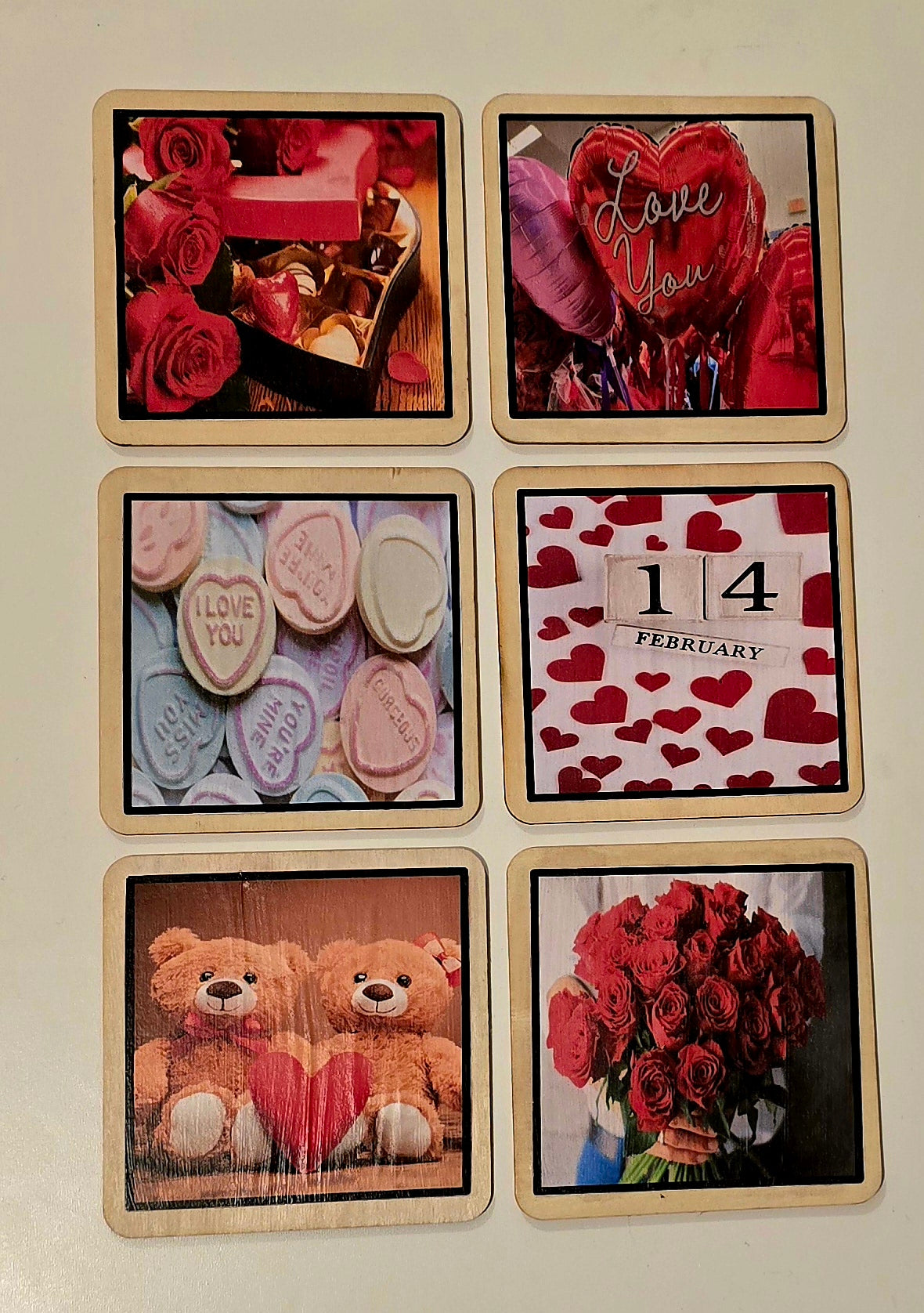 Valentines day Learning Disks