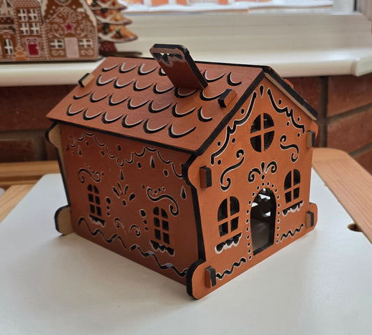 Large Gingerbread house