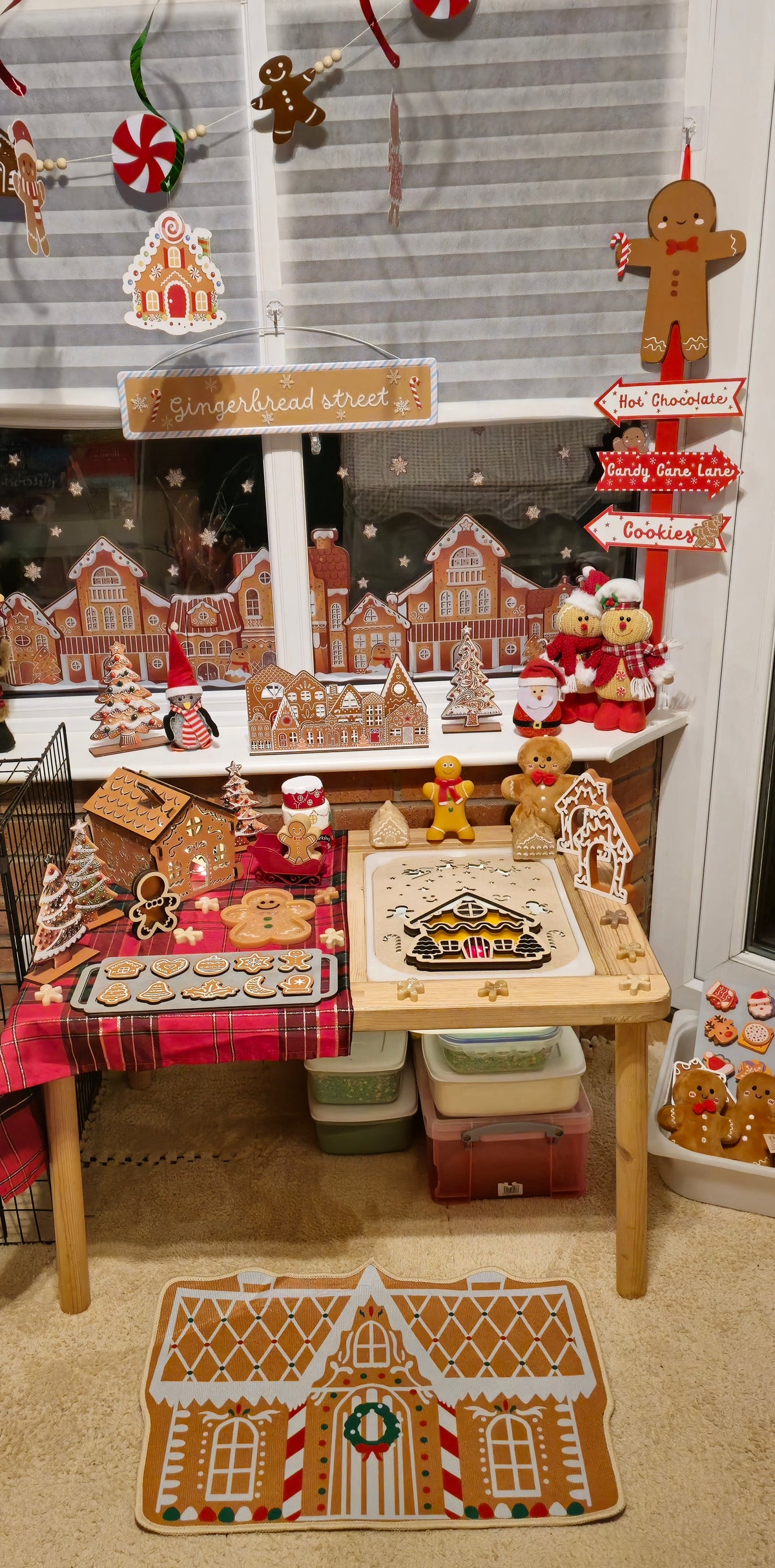 Large Gingerbread house