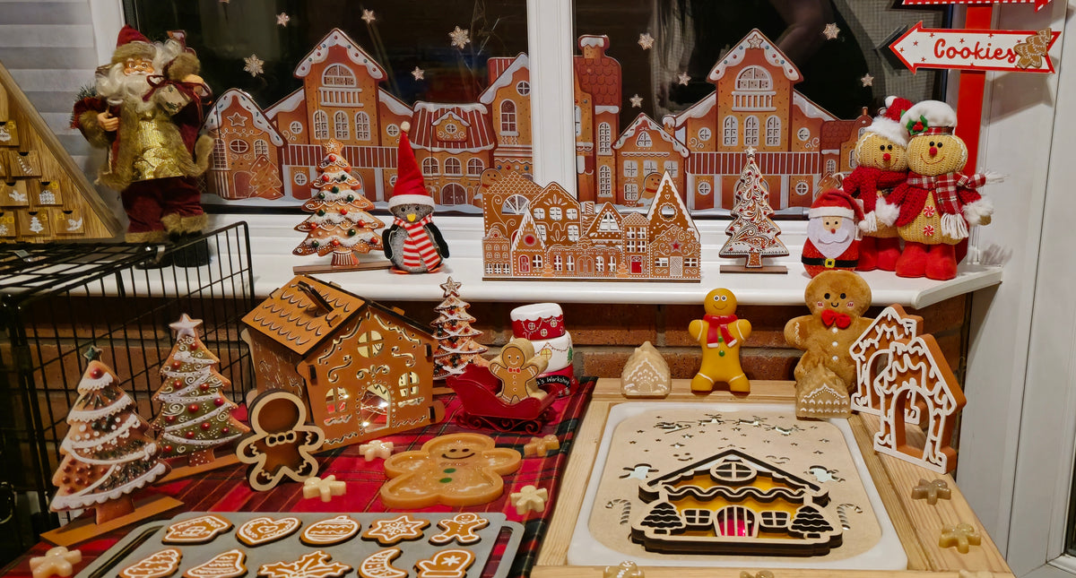 Large Gingerbread house