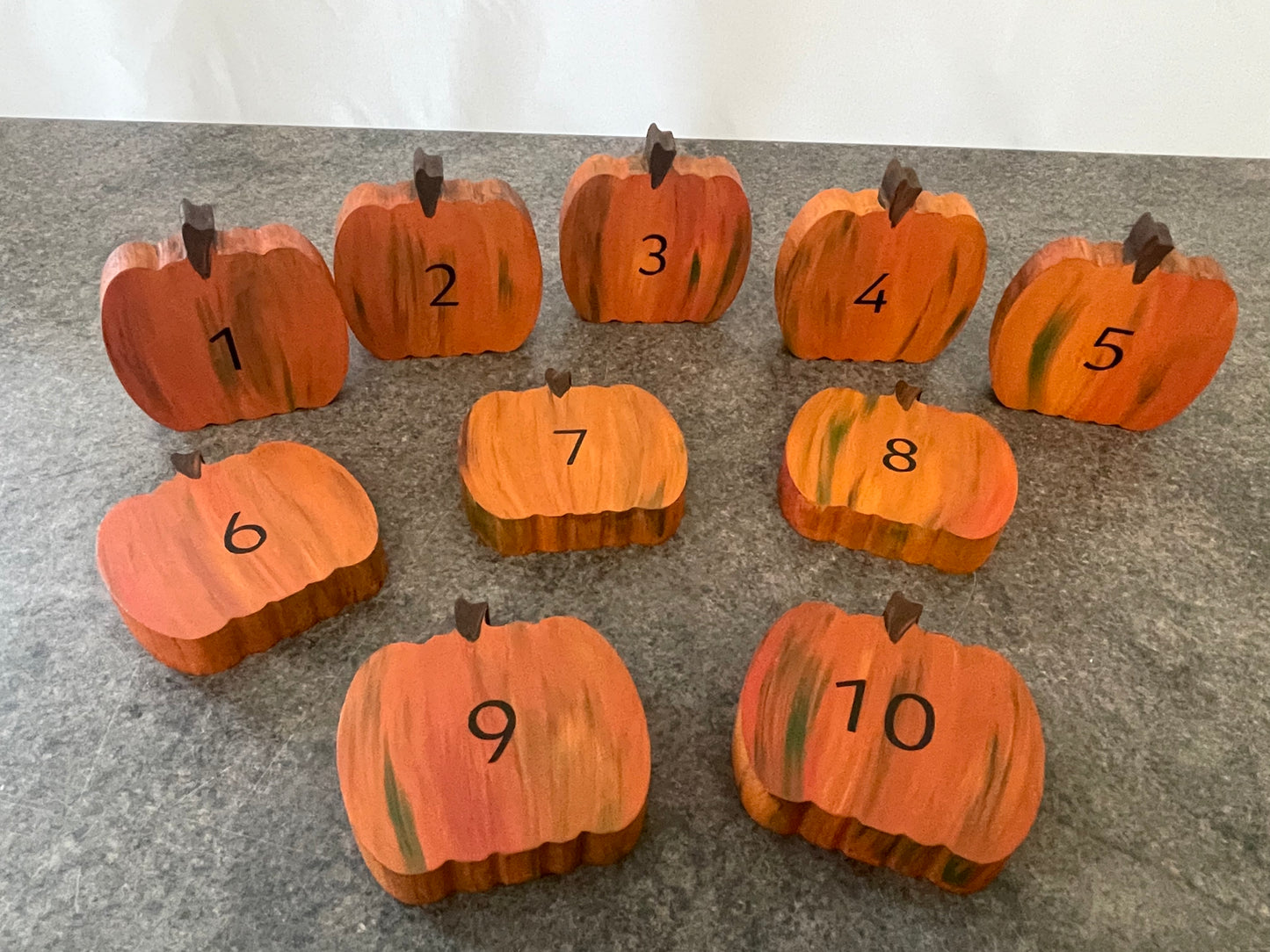 Stacking pumpkins
