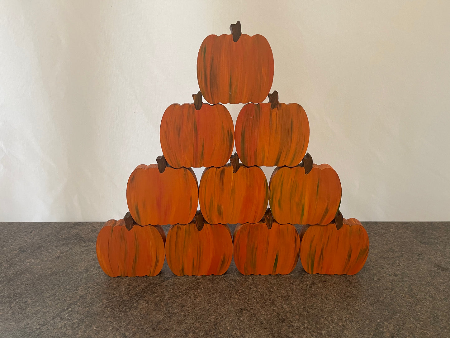 Stacking pumpkins