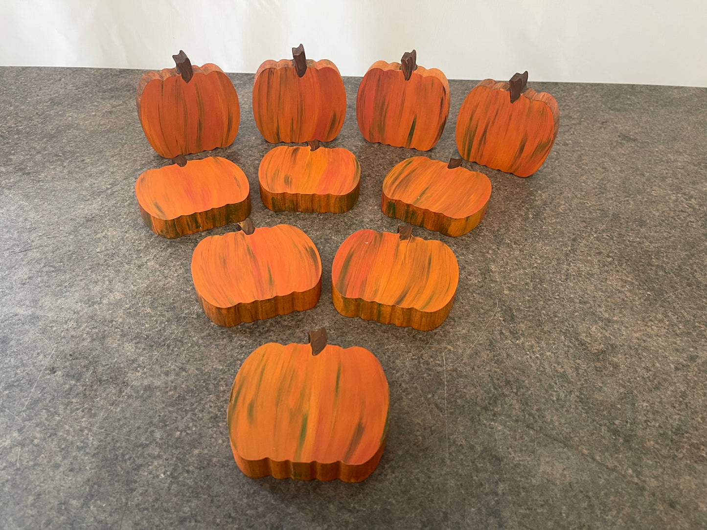 Stacking pumpkins