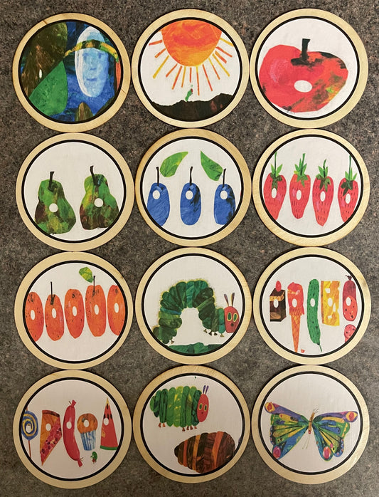 Hungry Caterpillar Learning Disks
