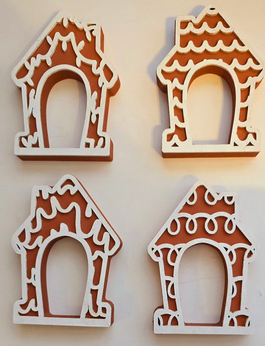 Gingerbread houses set