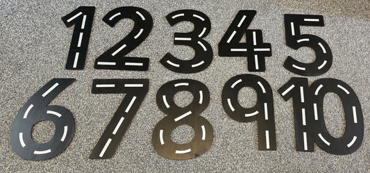 Road Track numbers