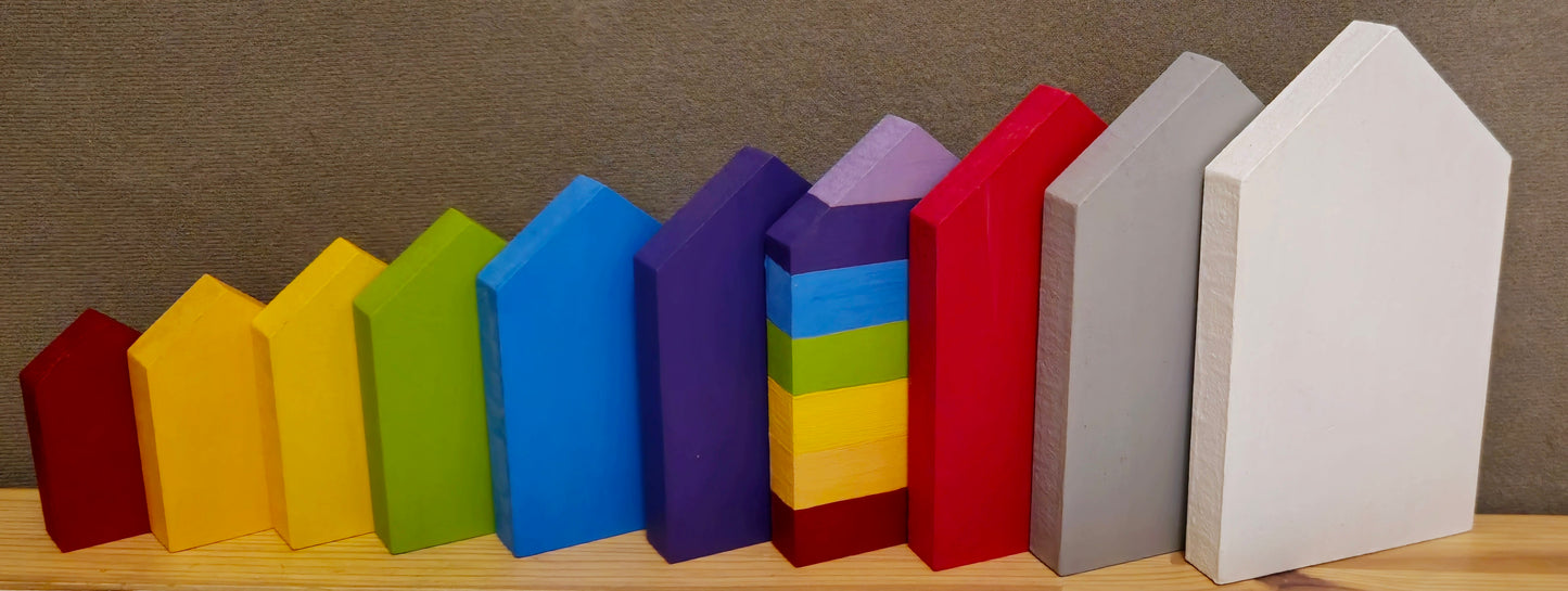 Numberblock Ascending Houses