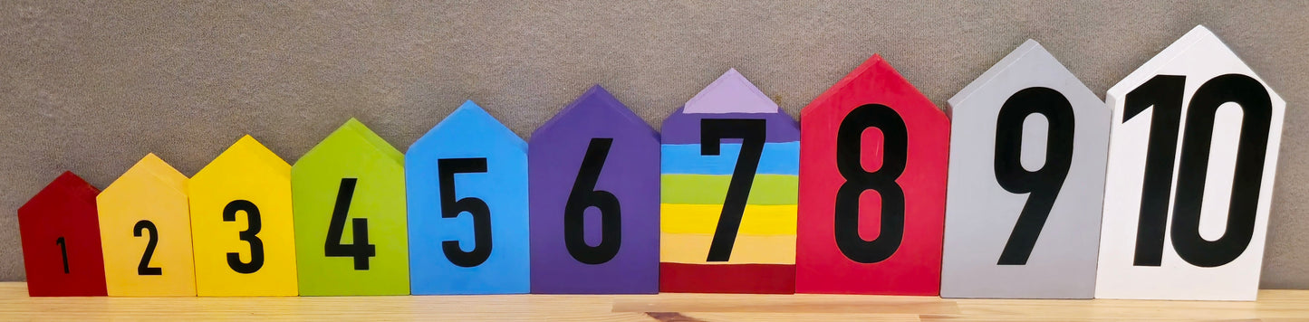Numberblock Ascending Houses