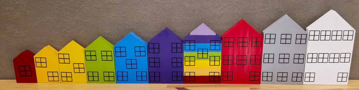 Numberblock Ascending Houses