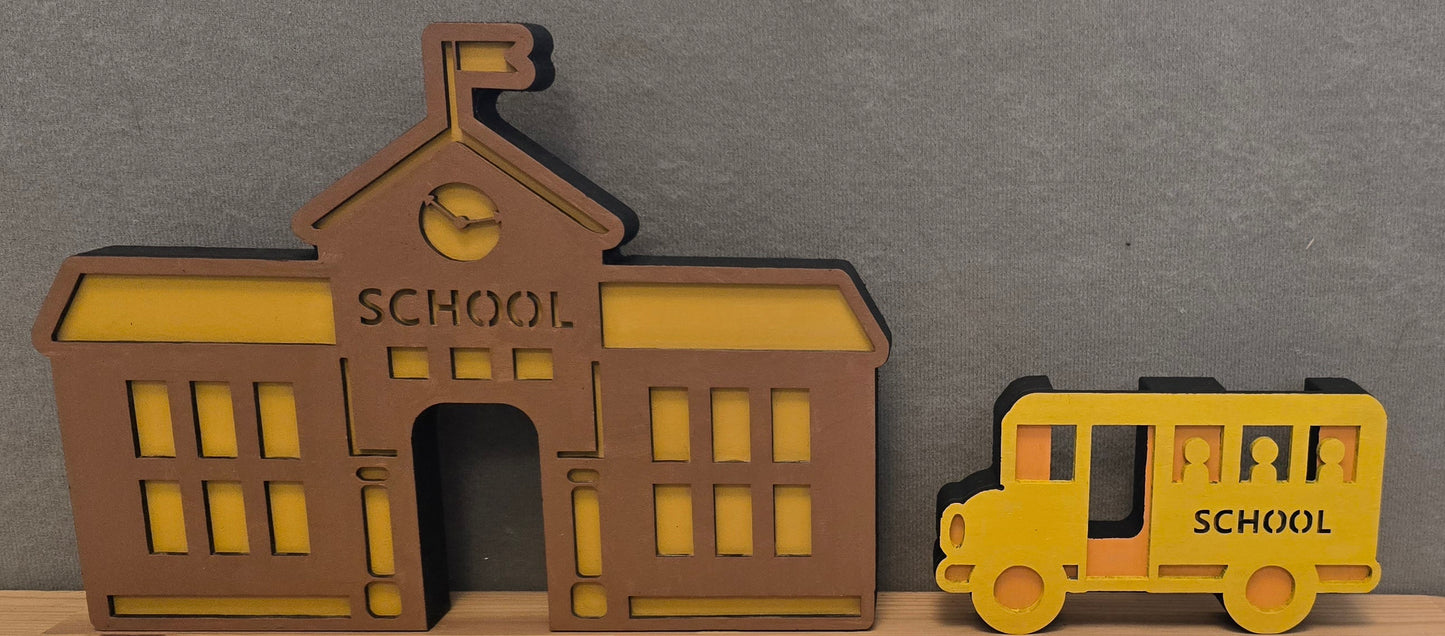 Town Buildings & Vehicle's