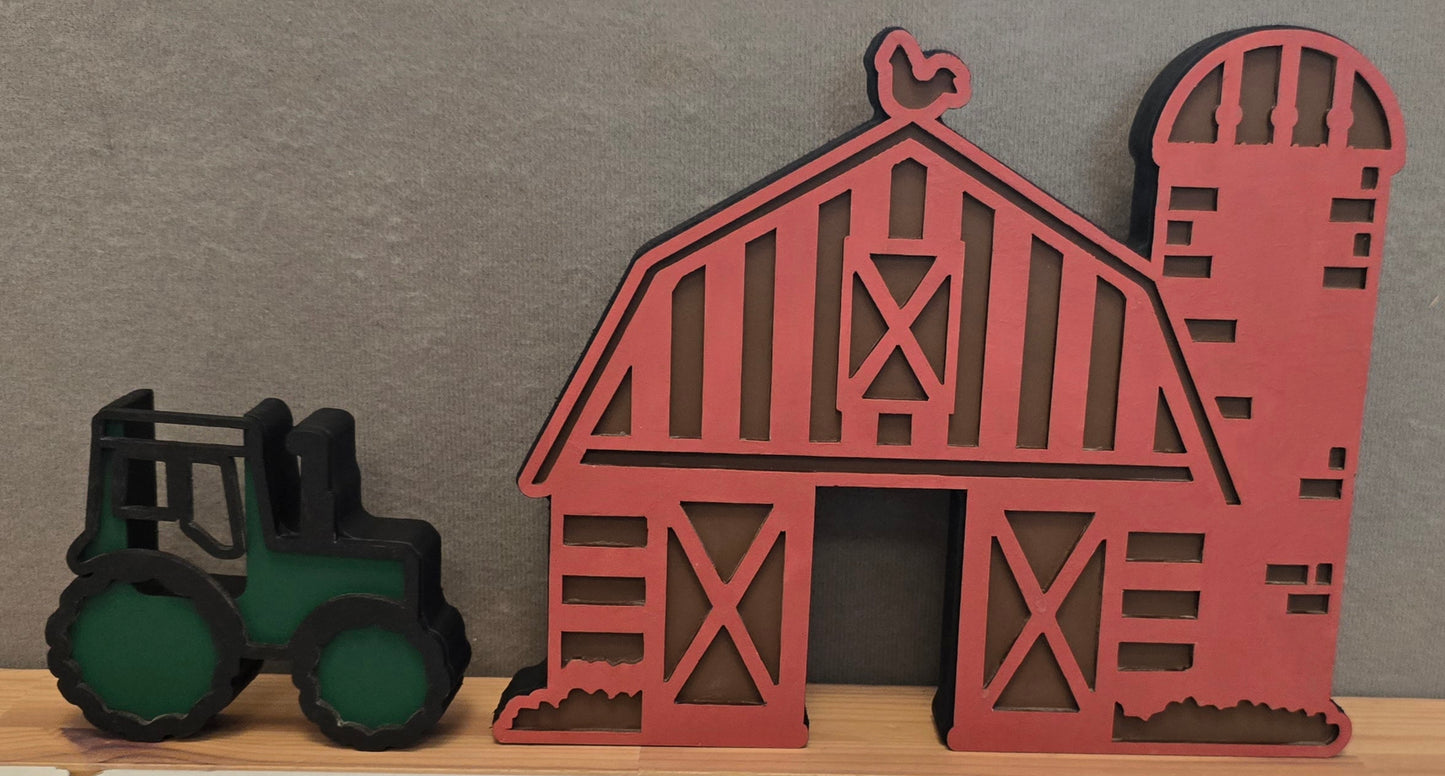 Town Buildings & Vehicle's