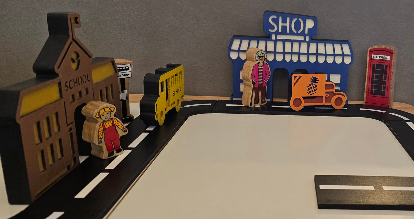 Town Buildings & Vehicle's