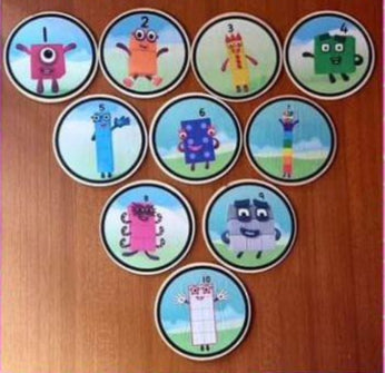 Numberblocks Learning Disks