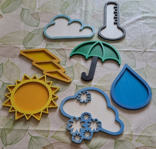 Weather tinker trays