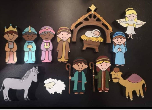 Nativity set