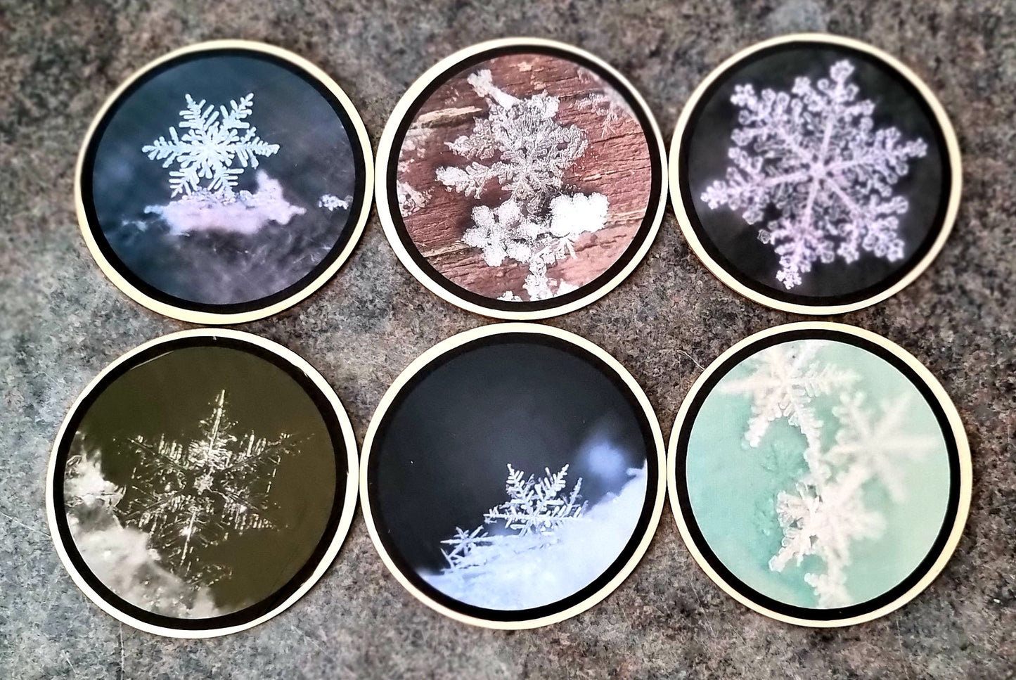 Snowflakes Photo disks