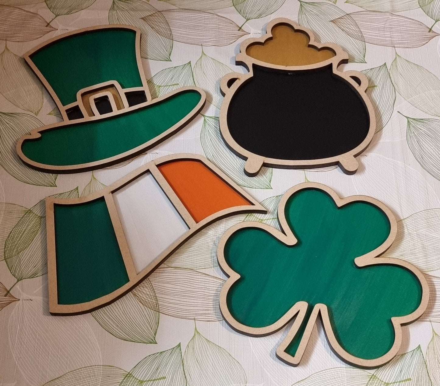 St patricks day tinker trays