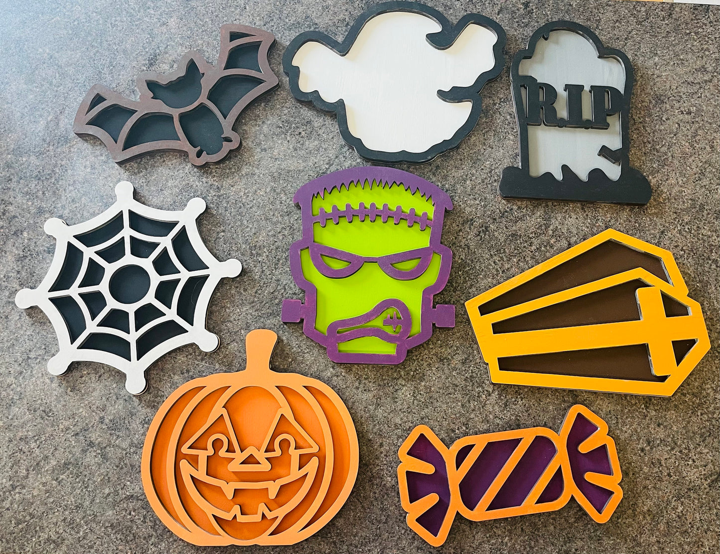 Halloween tinker trays