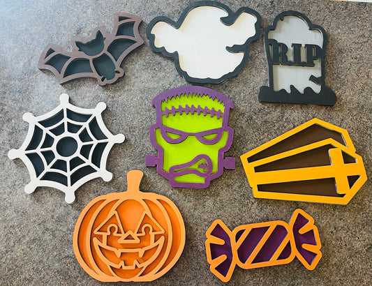 Halloween tinker trays