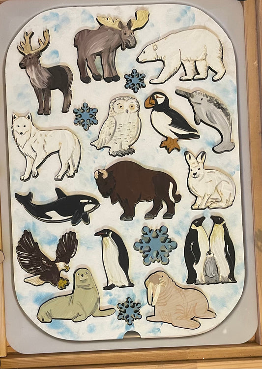 Polar animals flisat insert