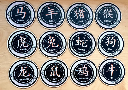 Chinese zodiac Learning disks