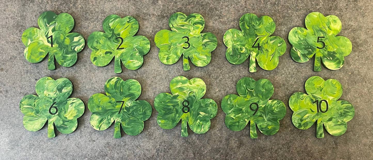 Thin counting shamrocks