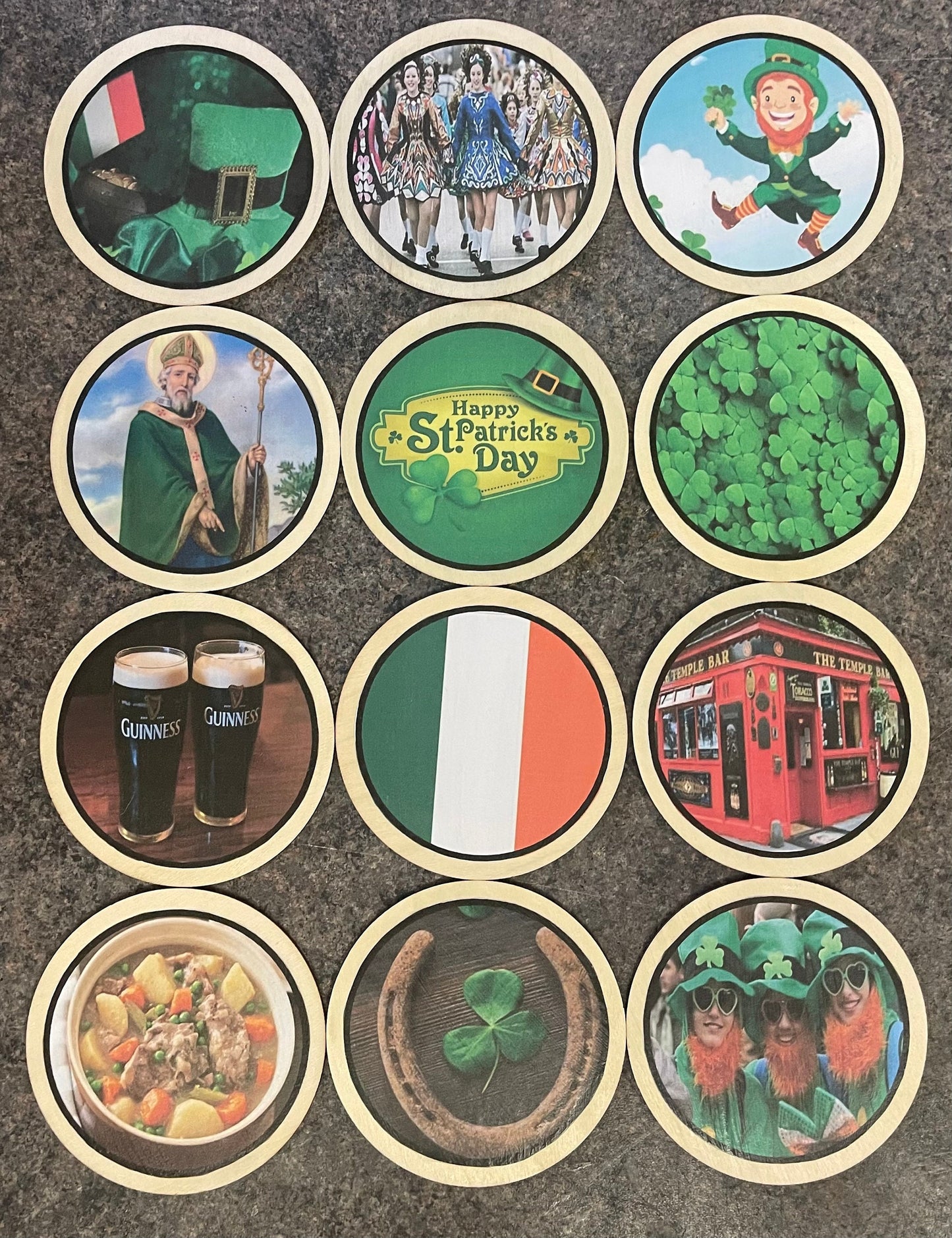 St Patricks Day Learning disks