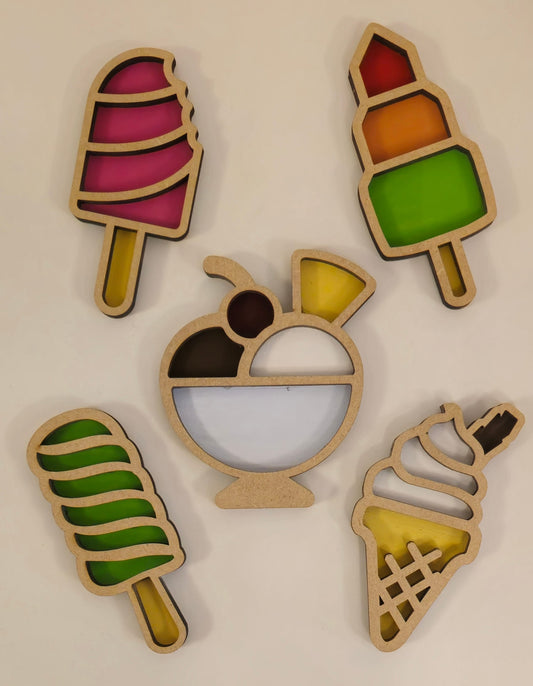 Ice Cream Tinker Trays