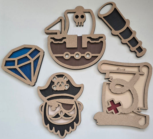 Pirate tinker trays