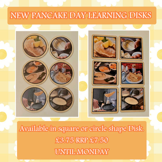 Pancake Day Learning Disks